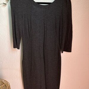 Elegant Gray Women's Dress